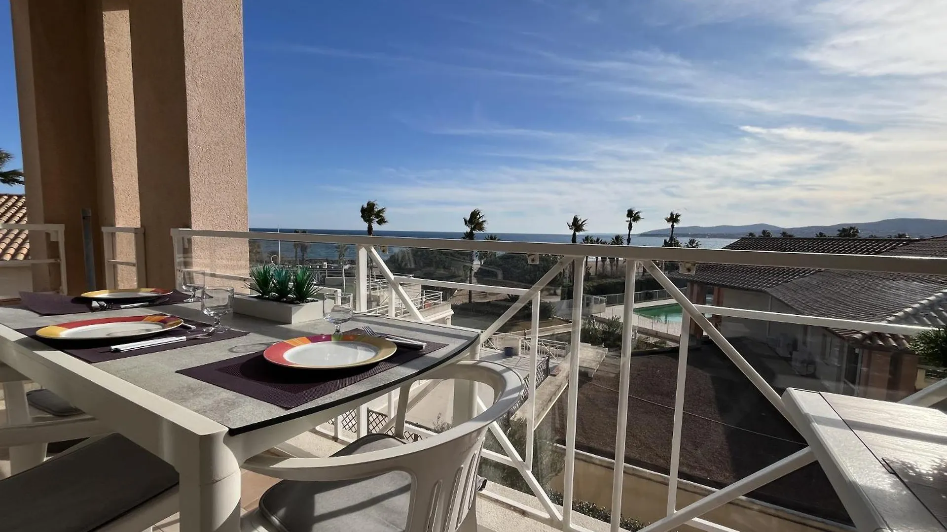 Apartment Cap Hermes, Magnifique Vue Mer Pour Ce Studio 33M2 Frejus France